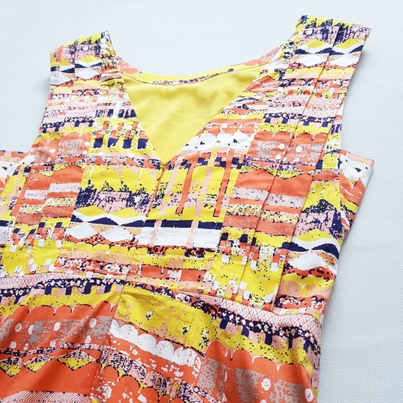 Plenty by Tracy Reese Pleated Shift Dress 8 - Picture 8 of 12